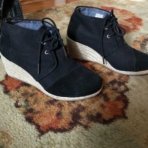 Toms booties.